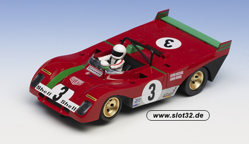 SLOTER Ferrari 312 Targa Florio # 3 1972